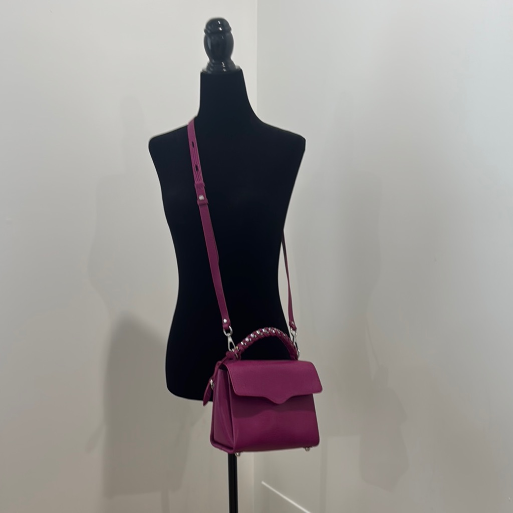Rebecca Minkoff Fuschia Pink Crossbody Handbag New No Tags